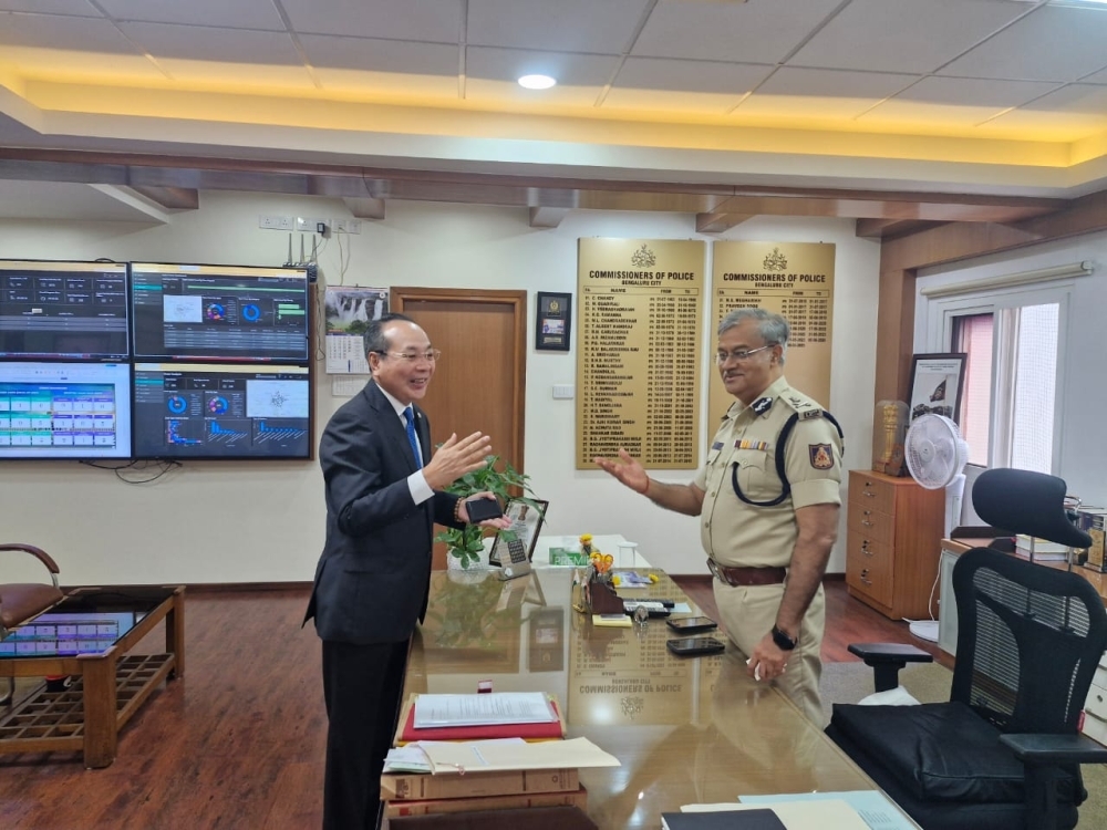 【July 1, 2025】Meeting with S K Singh, Commissioner of Police, Bengaluru City