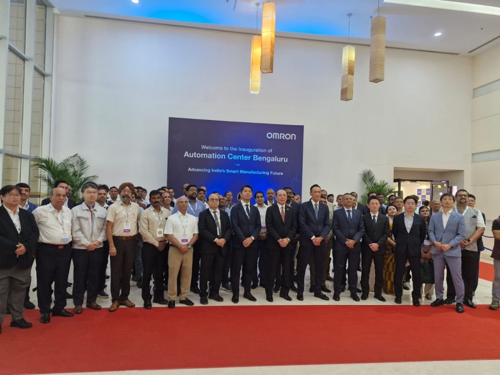 【October 9, 2025】Consul General attends the Opening Ceremony of the Omron Automation Center