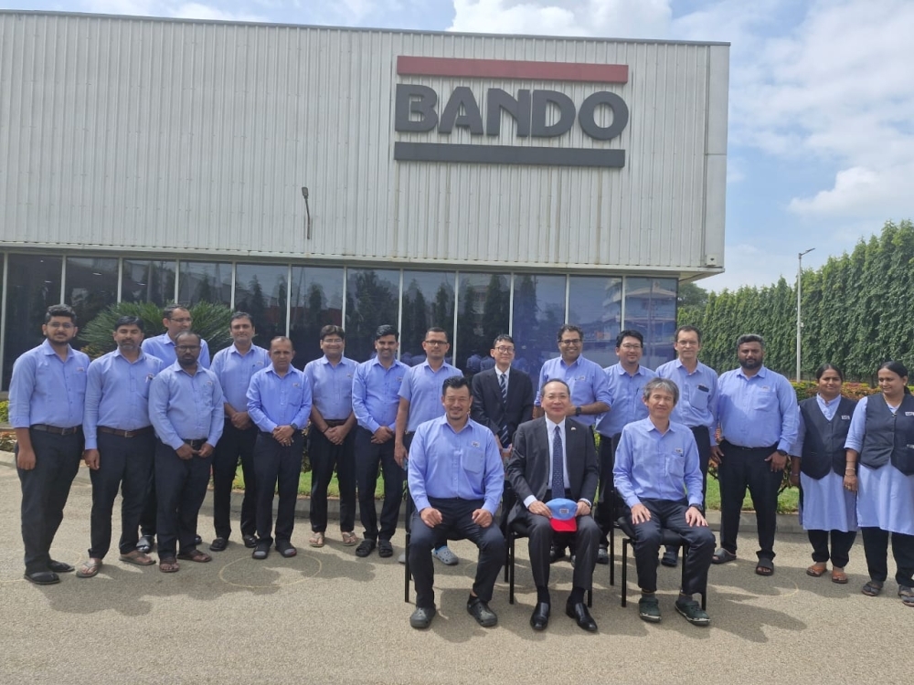 【2025年10月14日】Bando India社ベンガルール工場訪問