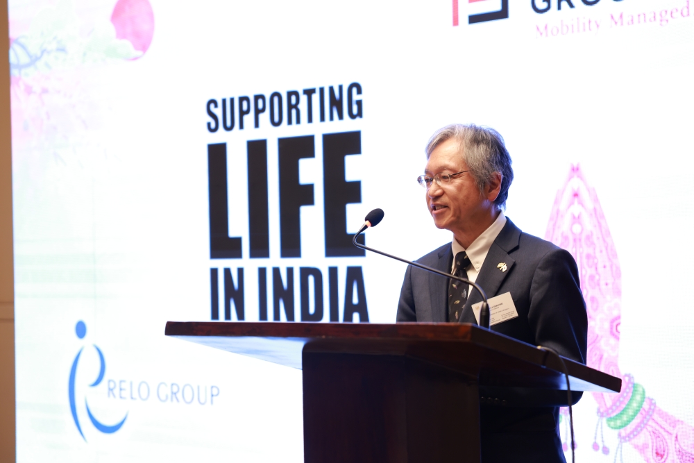 【May 20, 2026】Consul General Nawata Attended a Ceremony Marking Partnership Between Japanese and Indian Relocation Companies