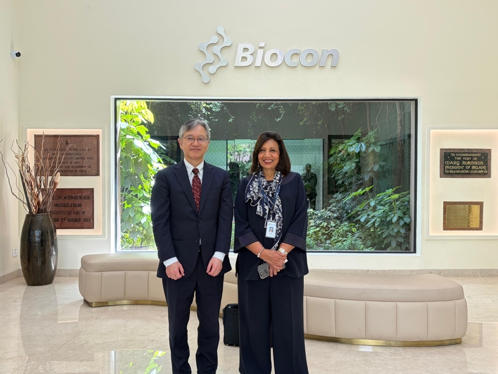 【2026年6月8日】縄田総領事のショーBIOCON会長との意見交換