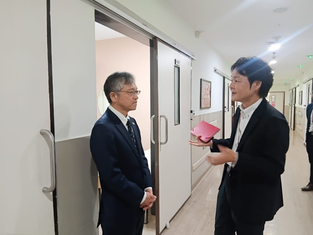 【2026年6月13日】縄田総領事によるSAKRA病院視察