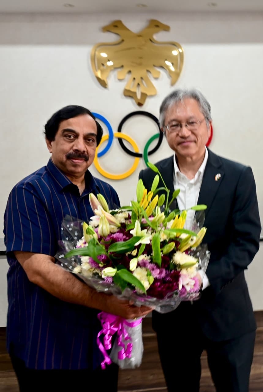 【2026年9年4日】縄田総領事のカルナータカ州オリンピック委員会訪問